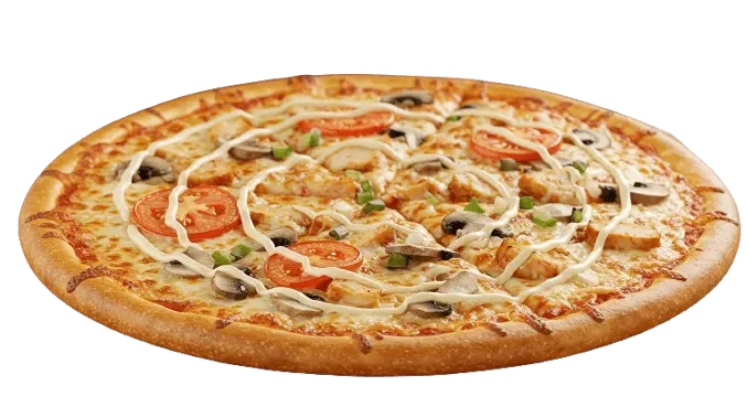 debonairs clazzics chicken and mushroom pizza flavor