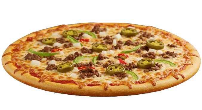 debonairs clazzics mexican fiesta pizza flavor