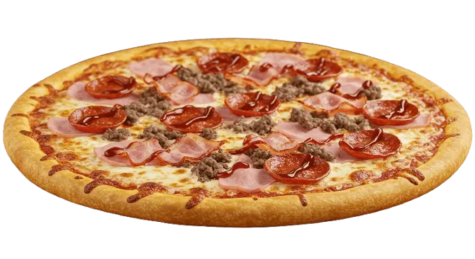 debonairs deluxe cheezy beef and onion pizza flavor