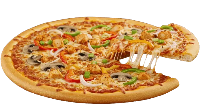 debonairs deluxe tikka chicken pizza flavor