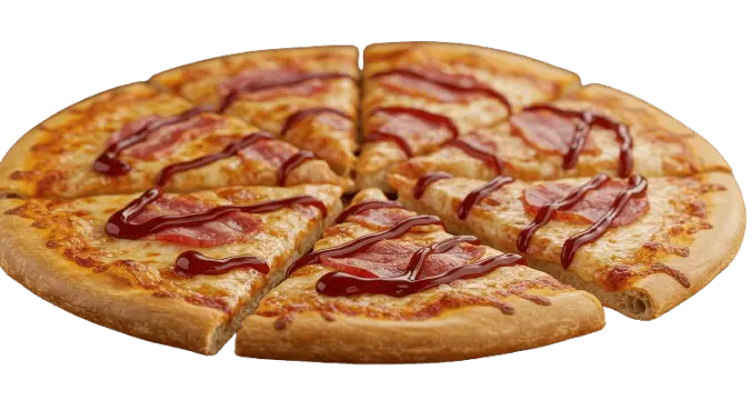 debonairs real deal bbq bacon pizza flavor