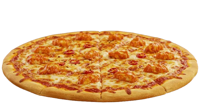 debonairs real deal spicy chicken pizza flavor