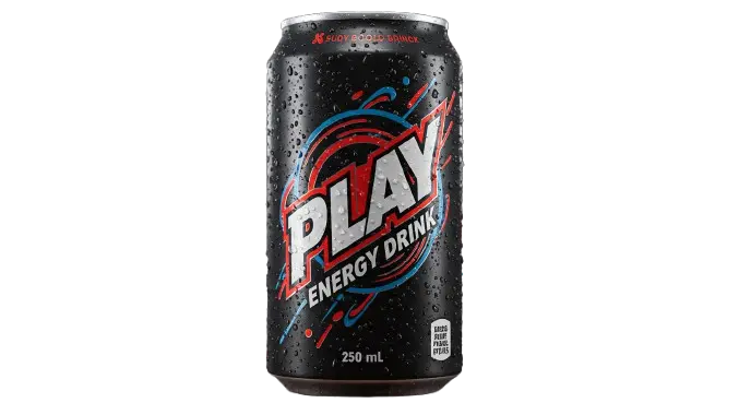 250ML play energy drink