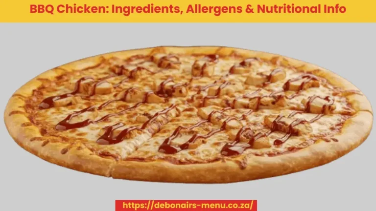 BBQ Chicken: Ingredients, Allergens & Nutritional Info 2025 featured image