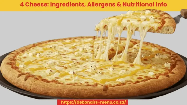 4 cheese: Ingredients, Allergens & Nutritional Info 2025 featured image