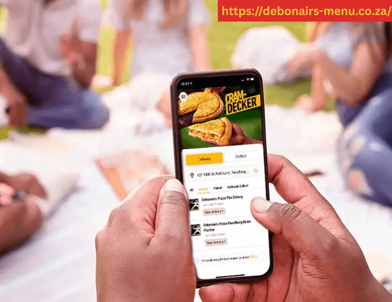 order debonairs pizza online