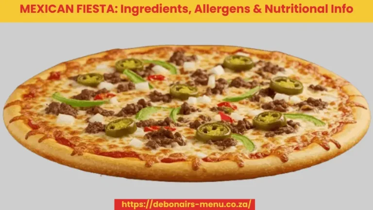 Mexican fiesta: Ingredients, Allergens & Nutritional Info 2025 featured image