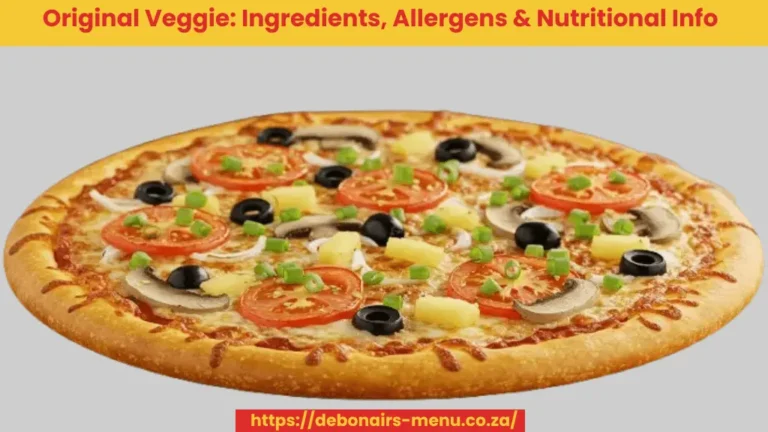 Original veggie: Ingredients, Allergens & Nutritional Info 2025 featured image