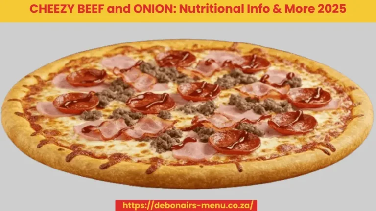 CHEEZY BEEF and ONION: Ingredients, Allergens & Nutritional Info 2025 featured image