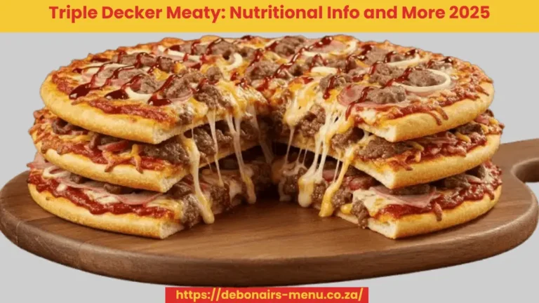 Triple Decker Meaty: Ingredients, Allergens & Nutritional Info 2025 featured image