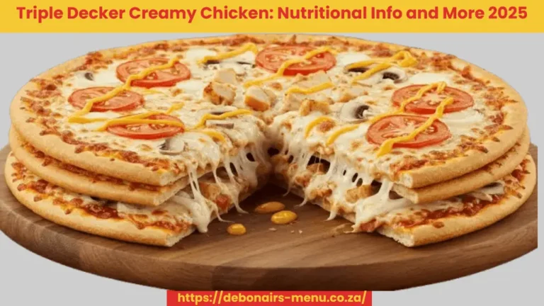 Triple Decker Creamy chicken: Ingredients, Allergens & Nutritional Info 2025 featured image