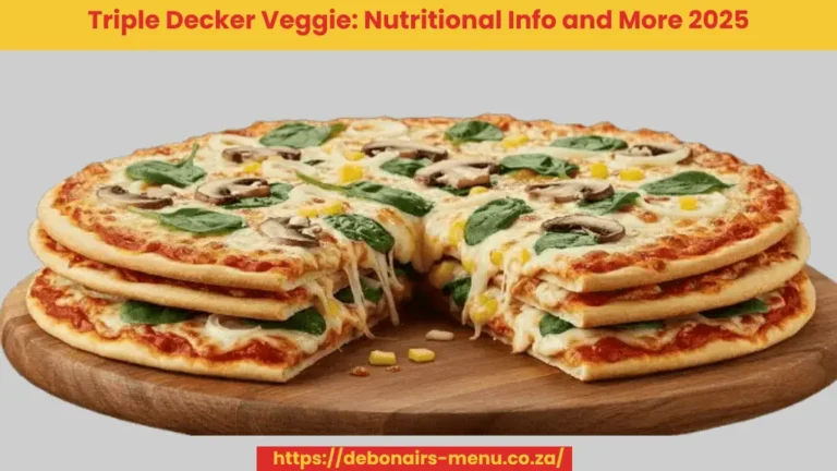 Triple Decker veggie: Ingredients, Allergens & Nutritional Info 2025 featured image